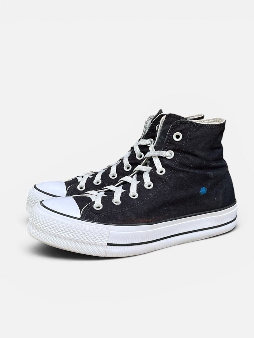 Converse Chuck Taylor All Star Lift High Top Sneaker in Black Women’s Size 10 - Picture 3 of 11